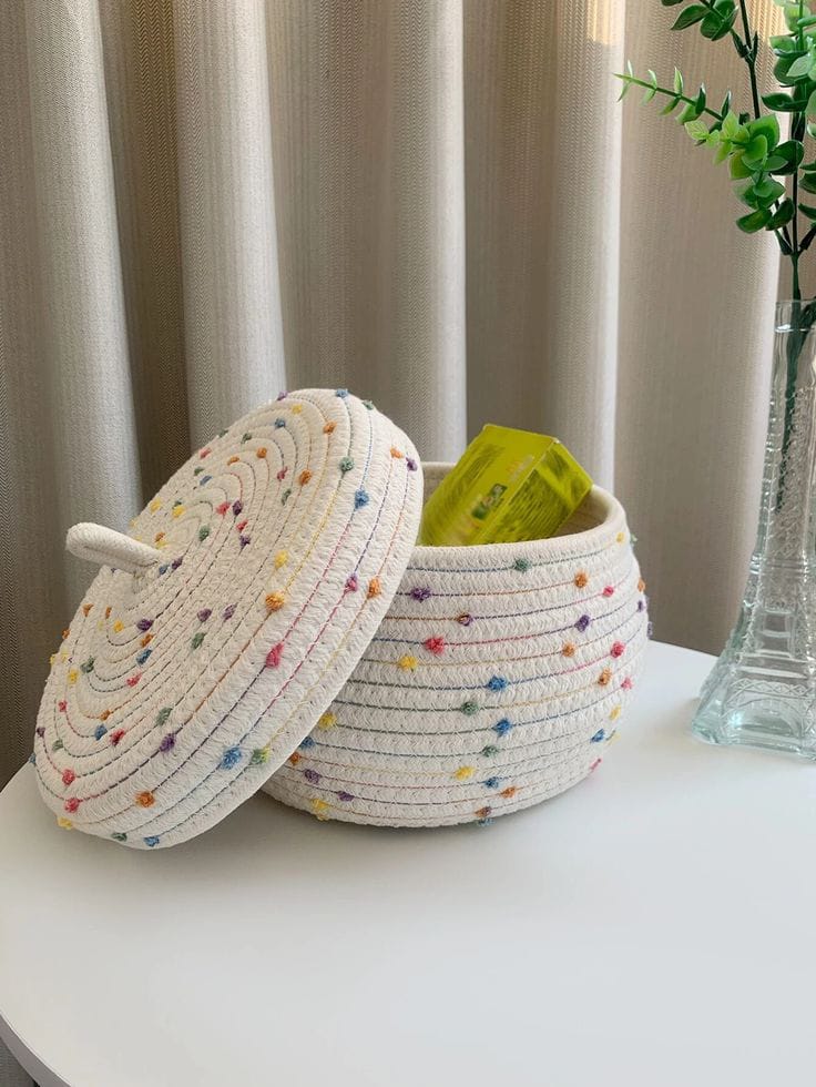 🍞 Luxury Handmade Hotpot – Traditional Roti & Bread Keeper